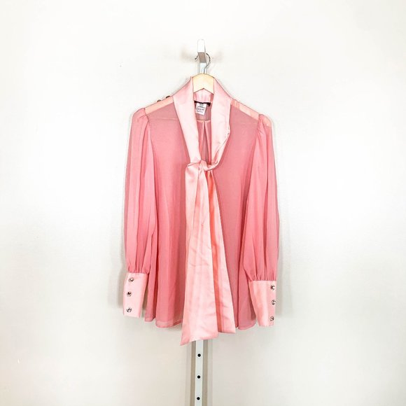 Dara Senders Tops - Dara Senders Mary-Jane Chemise Blouse